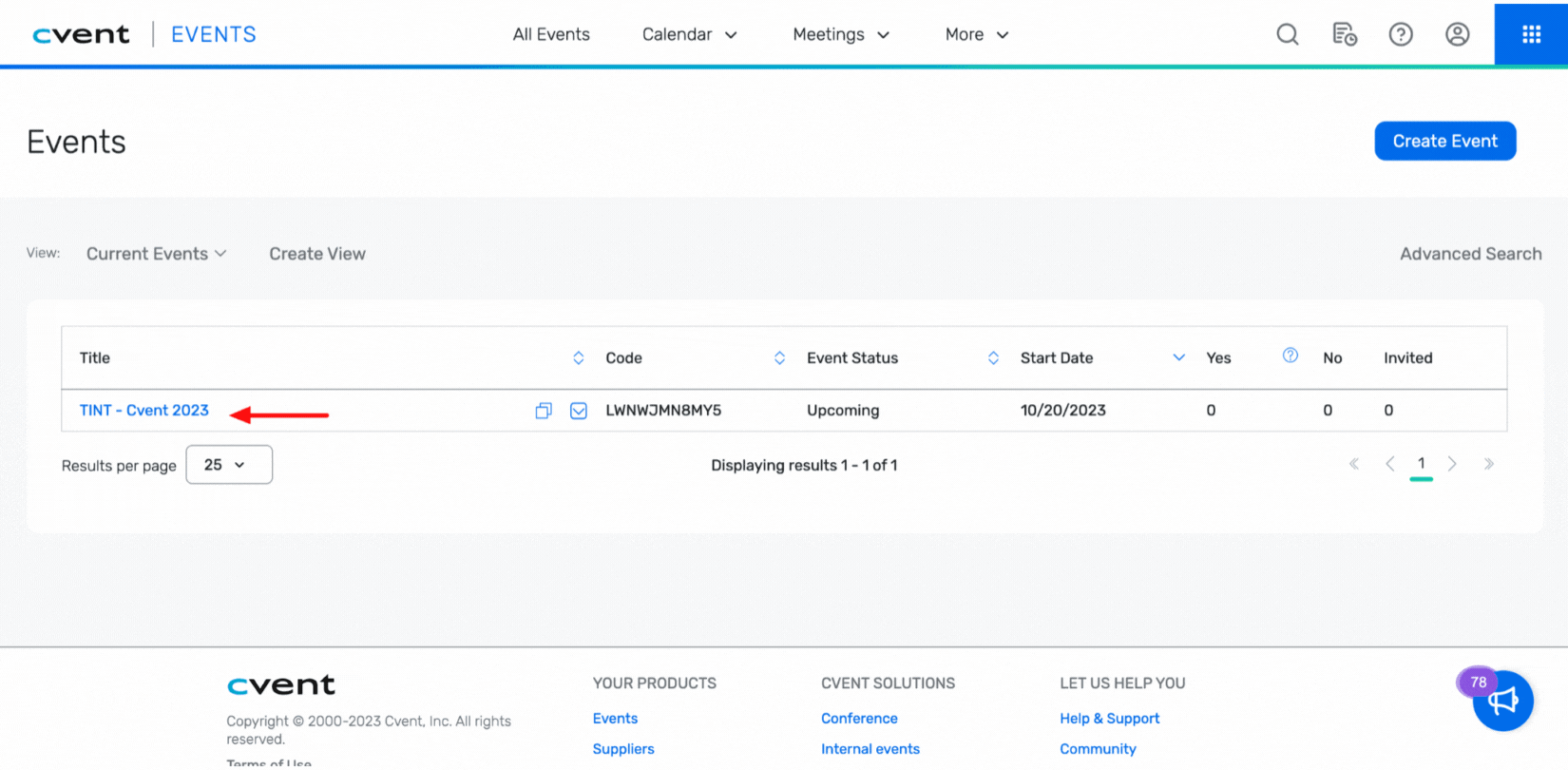 How to add the Website Feature - Cvent - 21st August 2023.gif