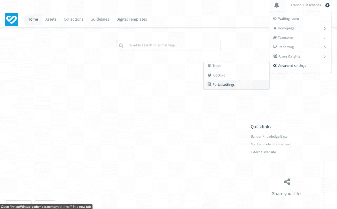 How to set up Bynder Integration on Bynder - Bynder - 13th November.gif