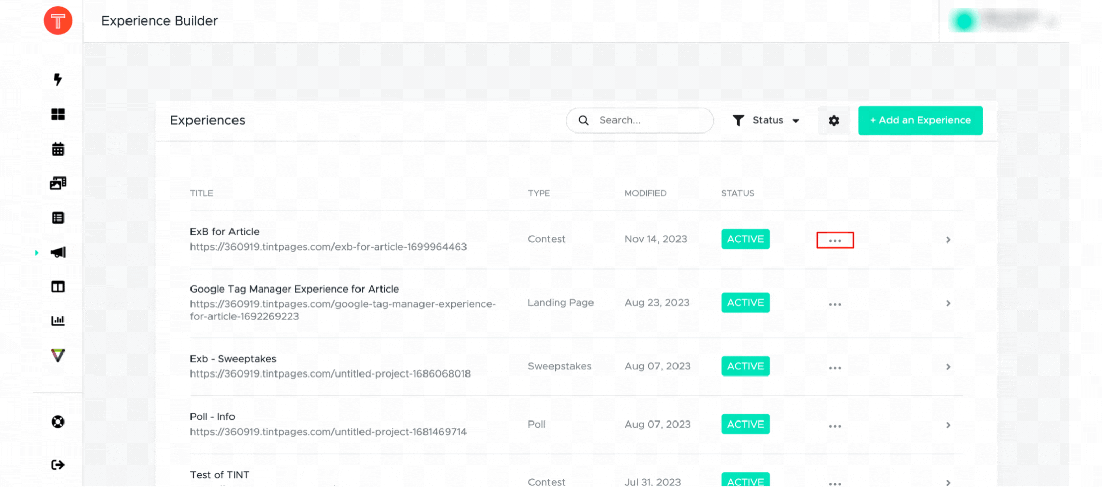 How to download report and files via the Experience report view - ExB - 14th November.gif