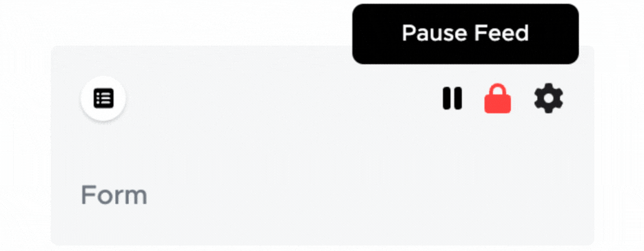 Pause and unpause a Form Builder feed - Form Builder - 2023.gif