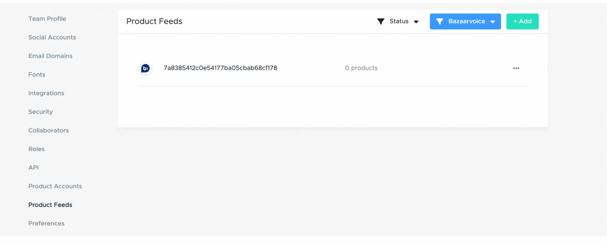 Bazaarvoice - How to delete a Bazaarvoice product feed - 1st March 2024.gif