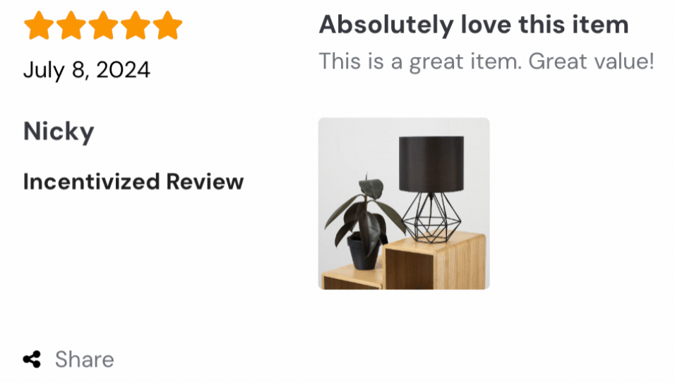 Copy of How to edit a Incentivized Review Label on a review - 8 July 2024.gif