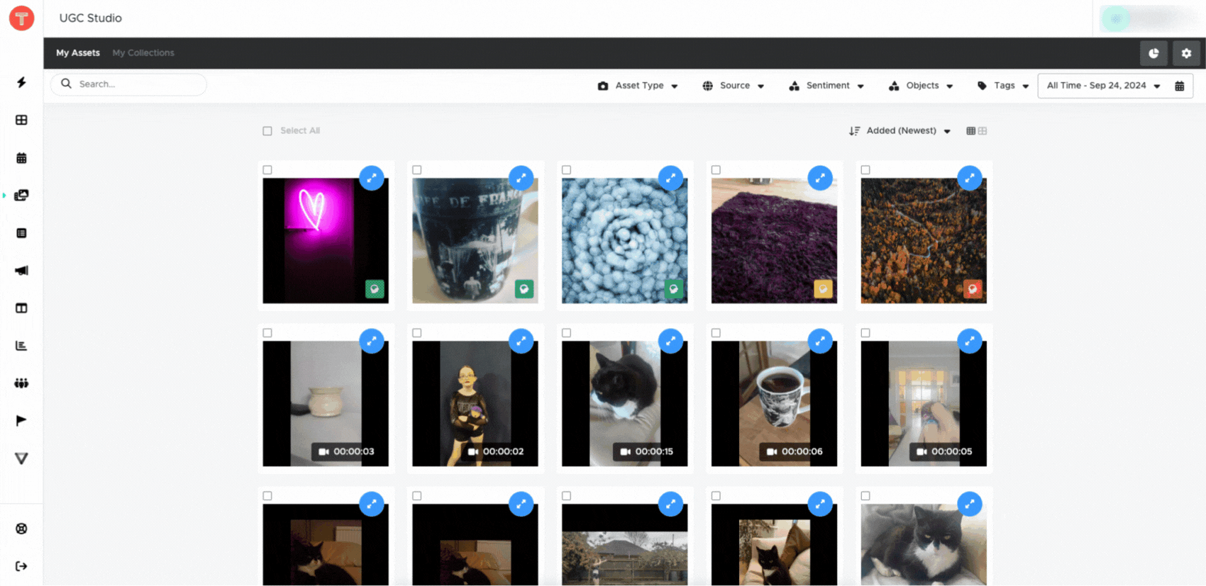 How to move an asset from one collection to another collection - UGC Studio - 24 September 2024 (1).gif