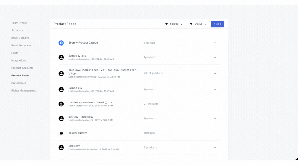 Product Feed Facebook - view products  - 15th July 2026.gif