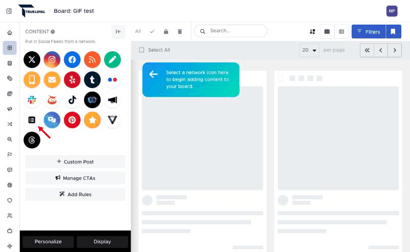 How to add a Form Builder feed to a Board - Form Builder