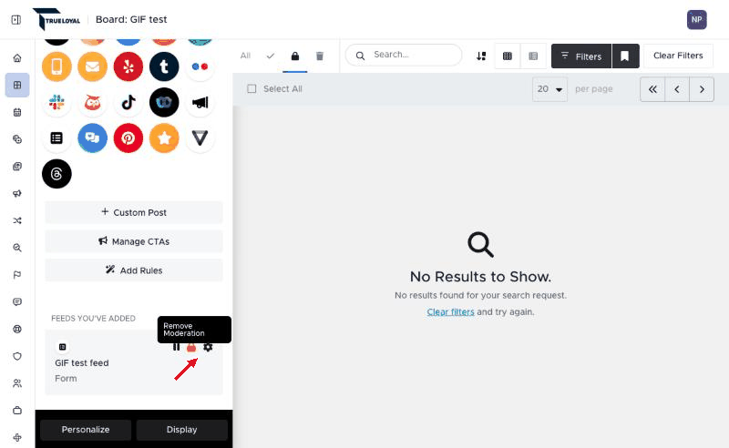 How to delete a Form Builder feed - Form Builder