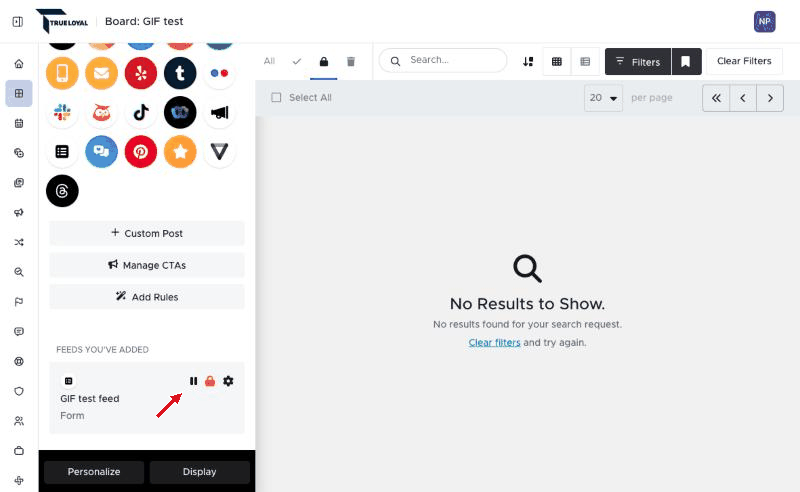 How to pause or unpause a Form Builder feed - Form Builder