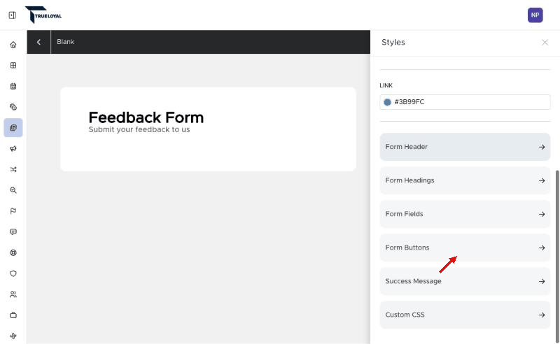 Form Buttons styles - Form Builder