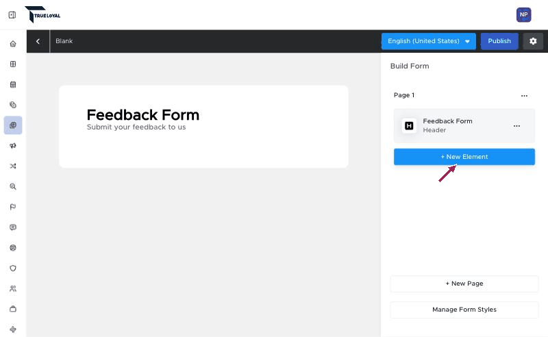 Paragraph element - Form Builder