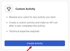 Custom Activity card